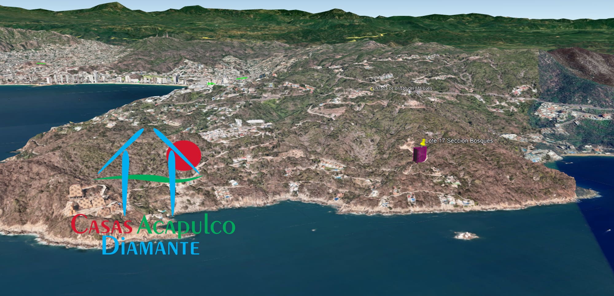 Terreno Brisas del Marqués Bosques lote 17 - Vista aérea 17